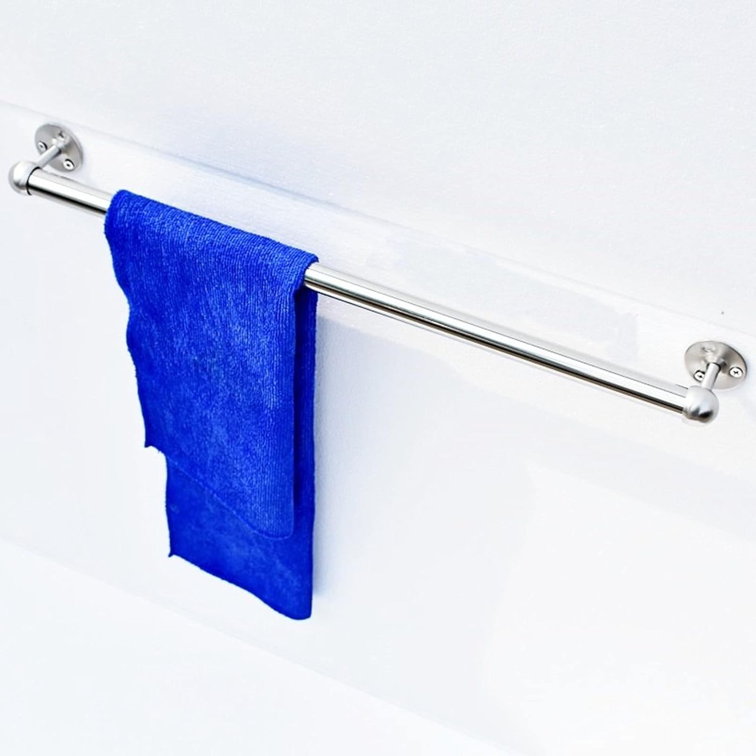 Stainless Steel Towel Rack - Perfect for Your Bathroom or Kitchen - Easy to Install and Durable