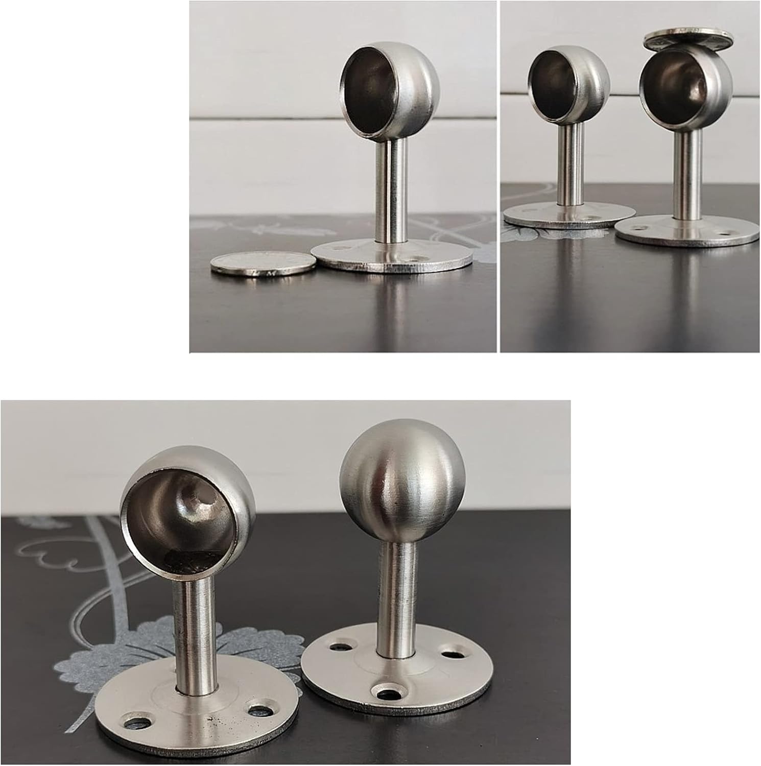 Stainless Steel Towel Rack - Perfect for Your Bathroom or Kitchen - Easy to Install and Durable