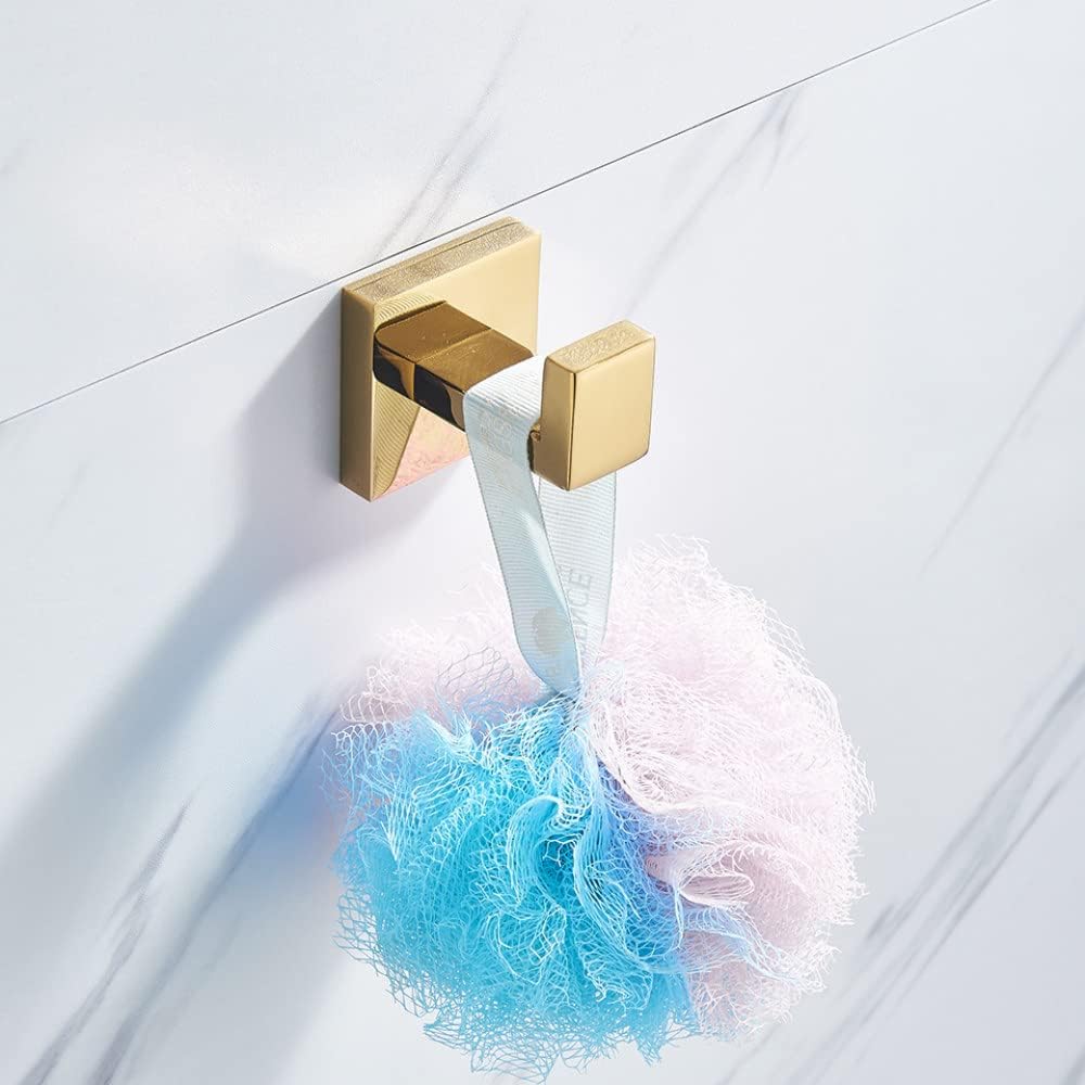 Get IsolaY Bath Hook Durable Copper Towel Rail for Home Away Soft Food-Resistant