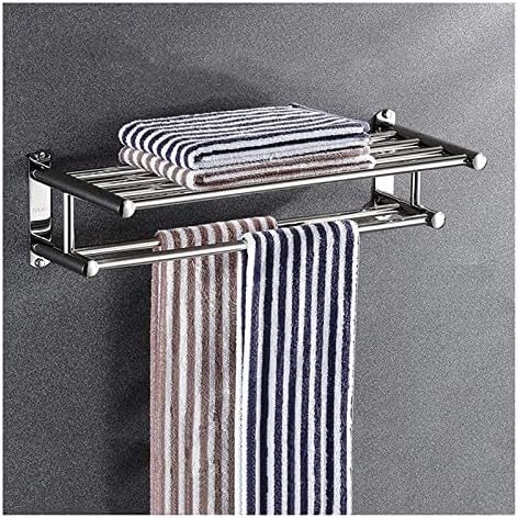 Durable Adhesive Towel Rail for Bathroom Kitchen Easy to Install Maintain