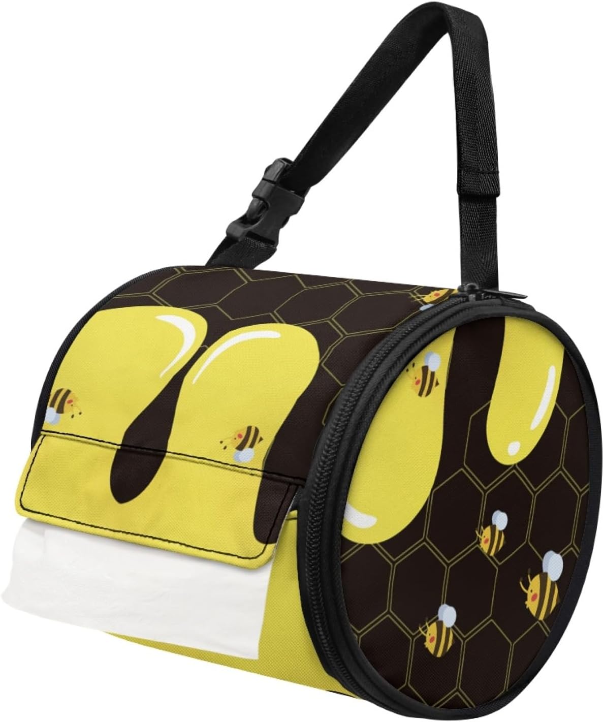 Get Safe Durable GLENLCWE Bee Honey Toilet Paper Holder for Your Home Gift