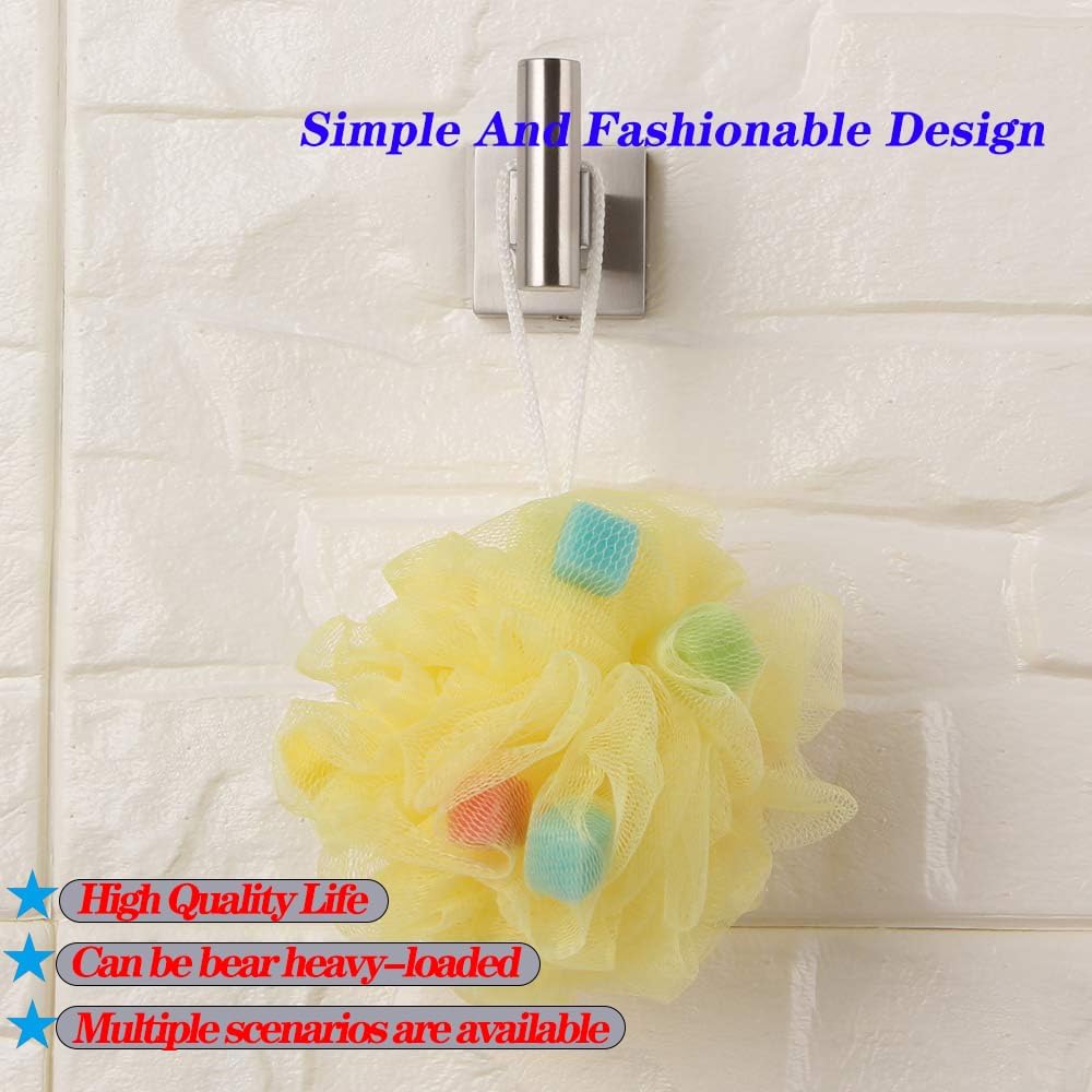 Sturdy 304 Steel Bathroom Coat Hook Single TowelRobe Clothes Hook for Bath Kitchen Garage with Matt Black Finish