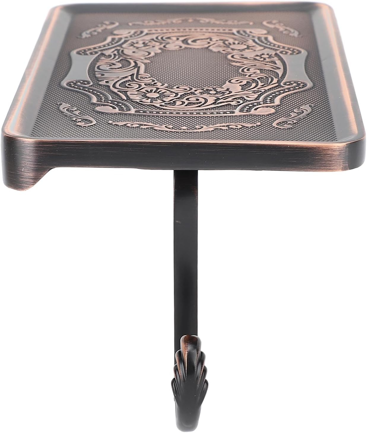 High-Premium Retro Zinc Alloy Toilet Paper Holder for Space-Saving Storage