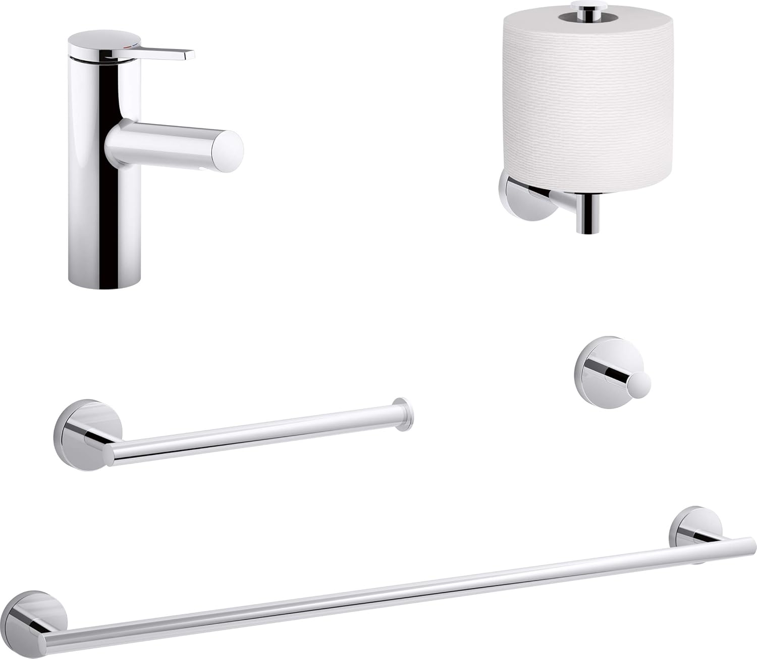 The most perfect bathroom towel arm for your elegant Elate by KOHLER Why not mist or mix with your bathroom decor