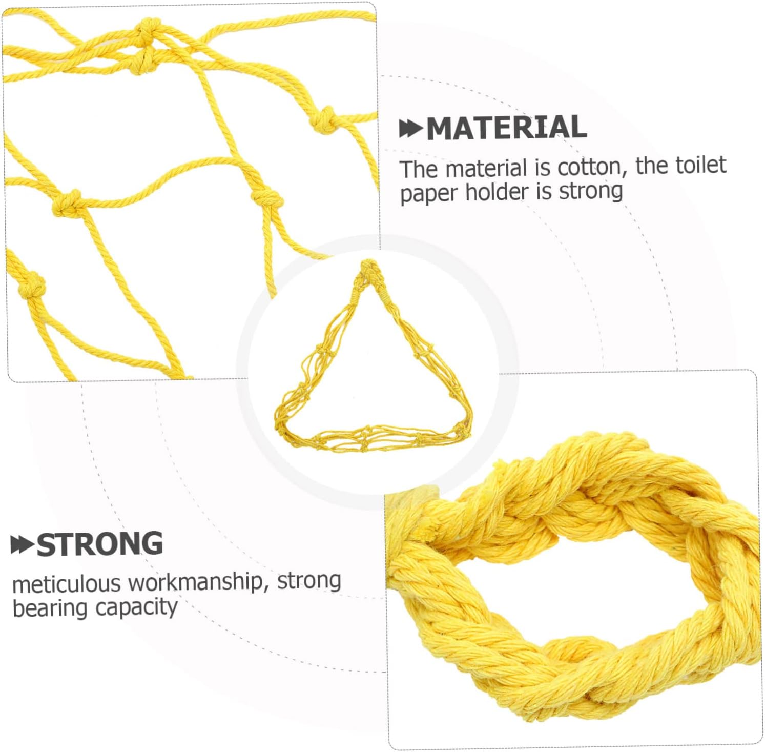 Uonlytech 2pc Toilet Paper Holder Stylish Wall-Mounted Storage for Bathroom Kitchen